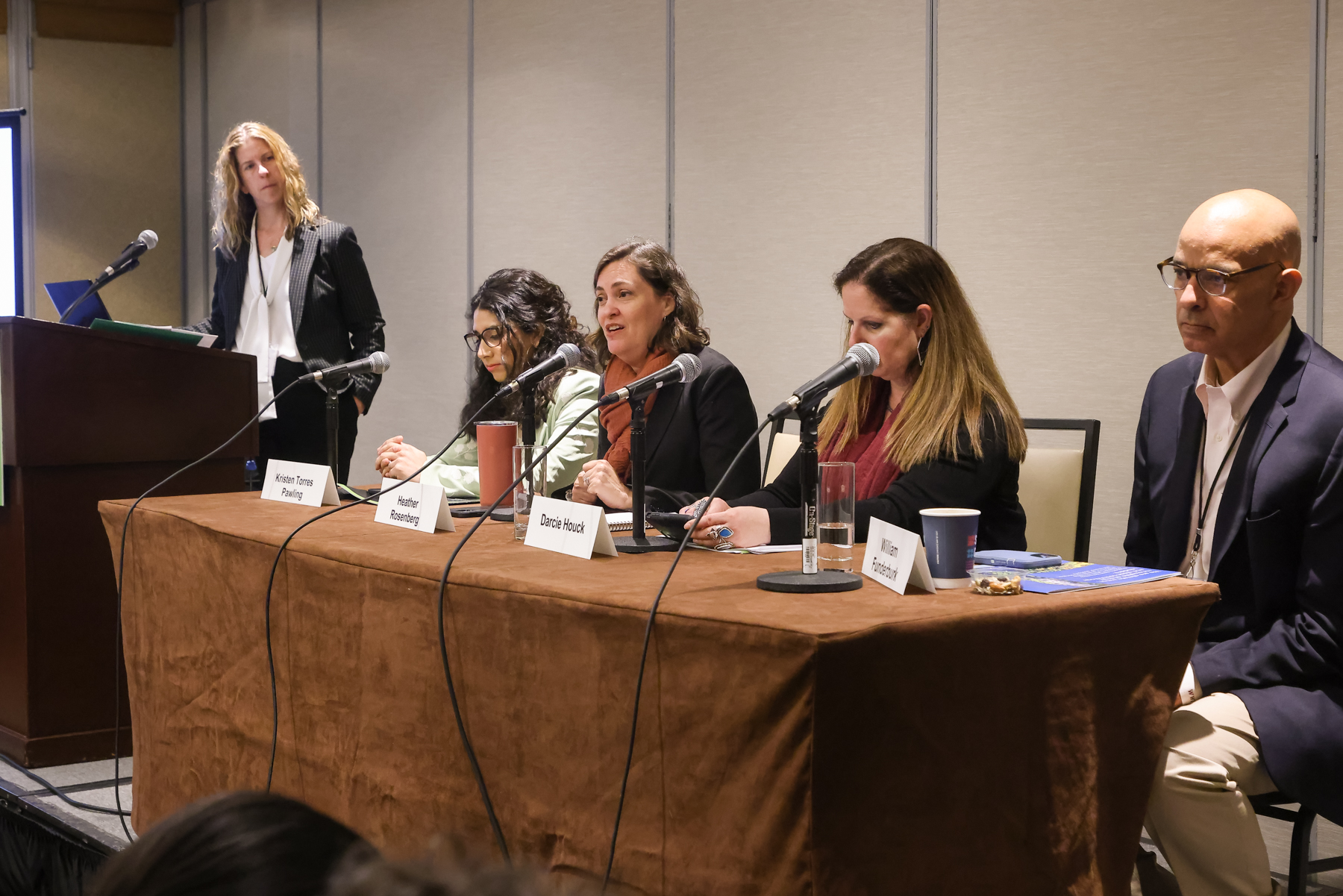 Panel moderated by Jessica Brown with Kristen Torres Pawling, Heather Rosenberg, Darcie Houck, Bill Funderburk